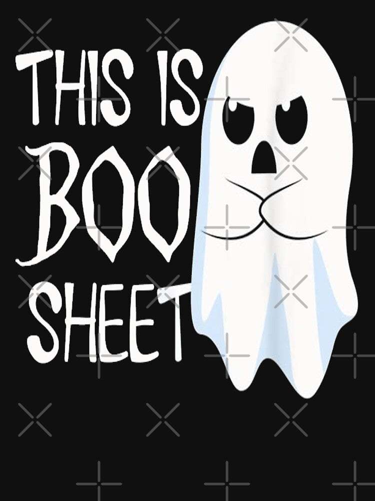 This Is Boo Sheet Funny Halloween Ghost Gift T-Shirt by Trendy Shirt