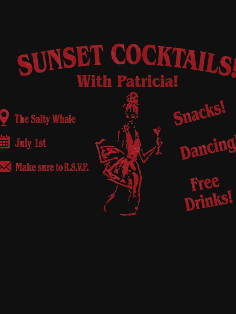 Sunset Cocktails With Patricia Vintage 90S Movie by Daylenow
