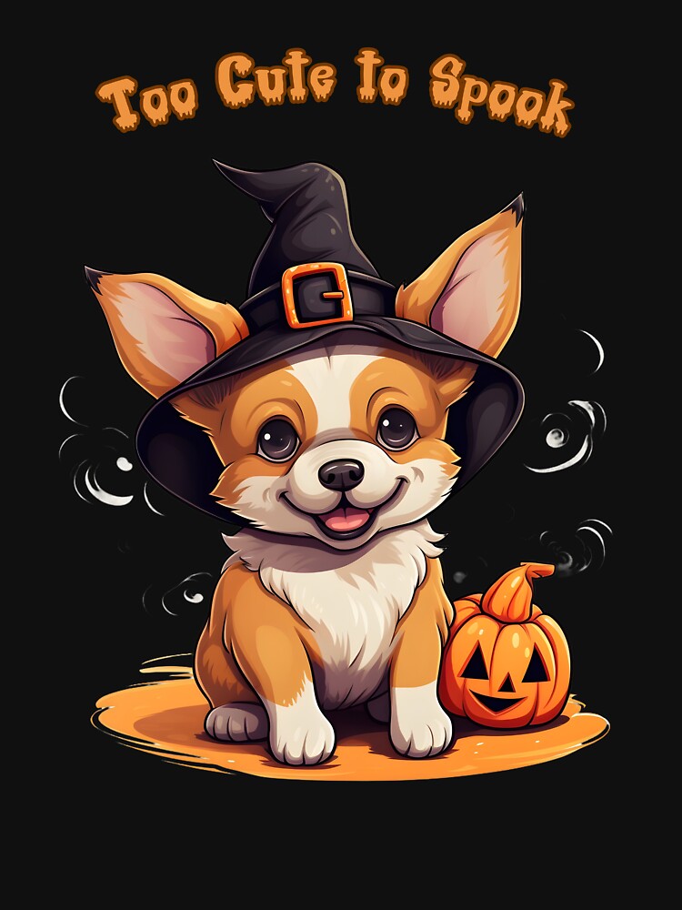 Spooky Pug Halloween Dog Cute Gift by MuseumOfDogs