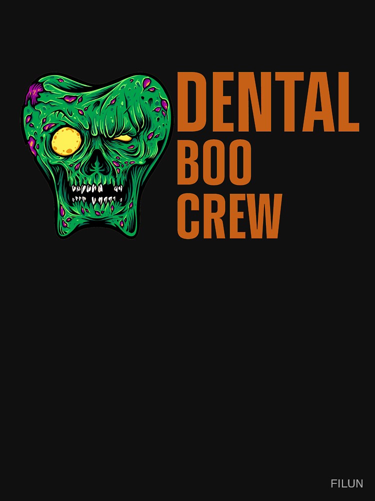 Funny Dental Boo Crew Dentist Halloween costume by FILUN