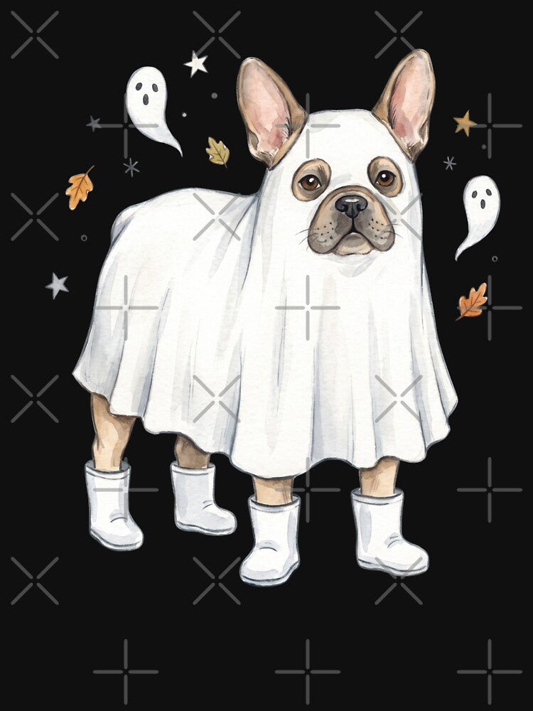Ghost French Bulldog by Tiffany Roy