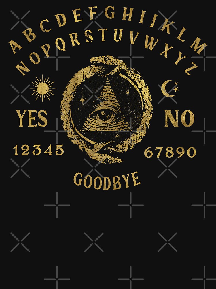Gothic Ouija Board Ouroboros Art by Lidra Zehcnas