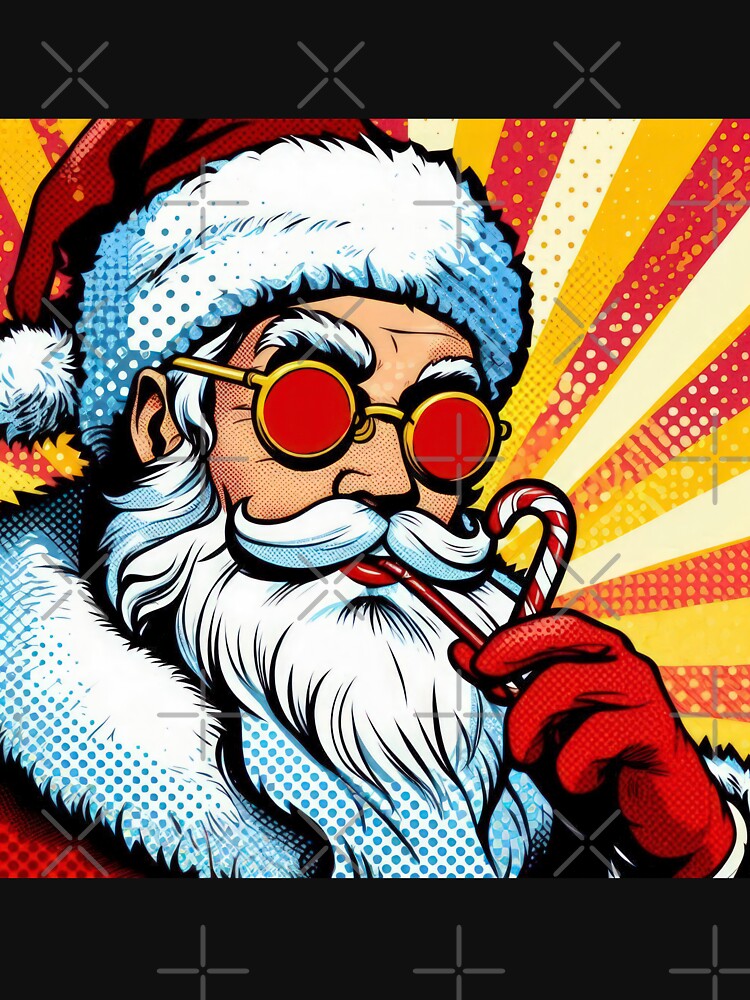 Christmas Vintage Santa Claus with red glasses,Santa Claus,christmas retro,Christmas Vintage, by Expressions-Sel