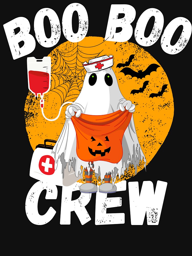 Funny halloween nurse crew, boo boo crew by reka88
