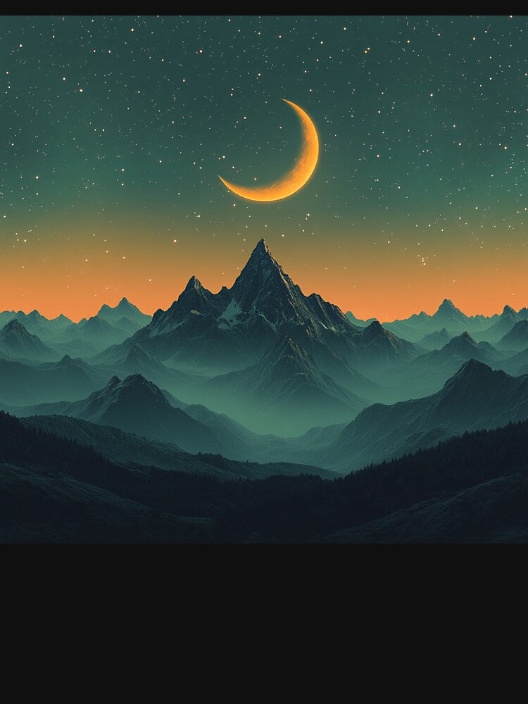 Moonlit Mountain Adventure by Pure_Art