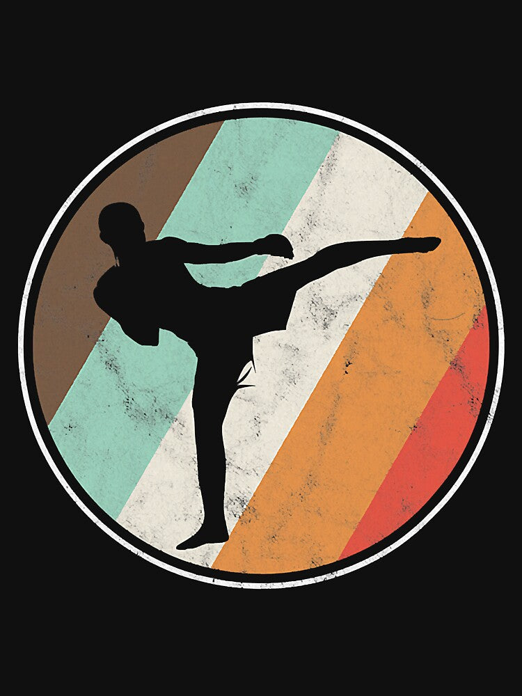 Distressed Vintage Kickboxing Muay Thai by NeverLoseSF