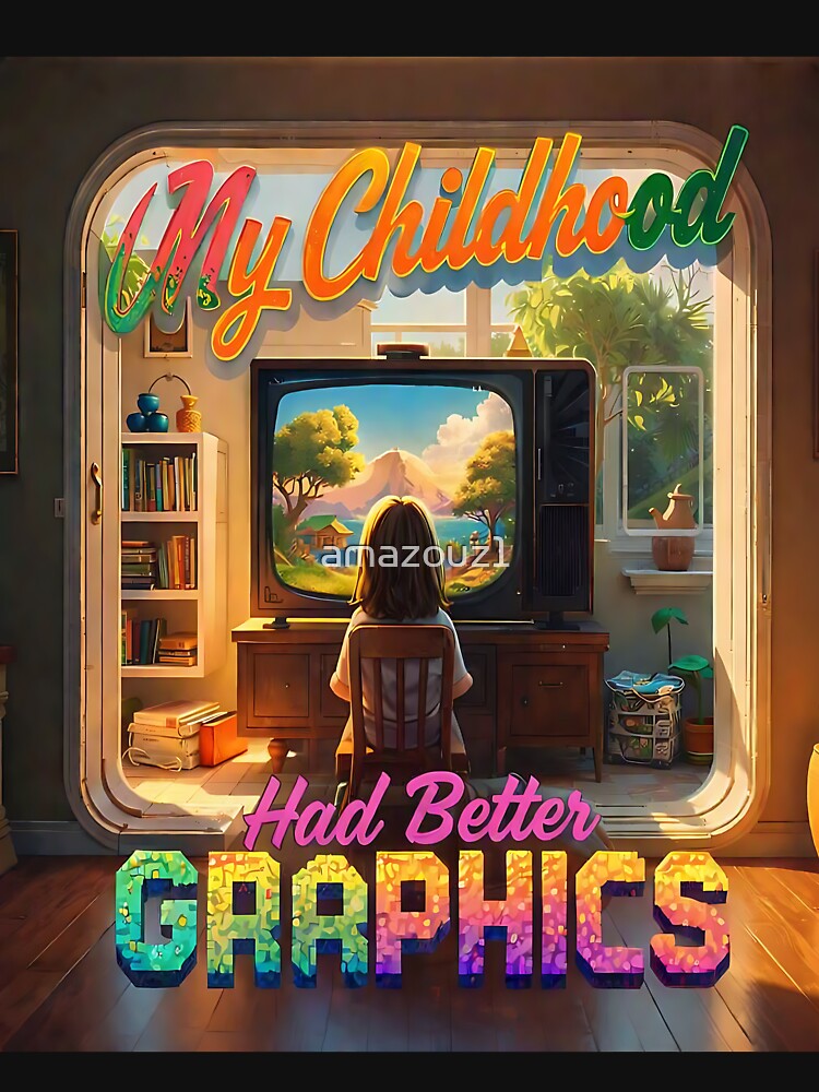 90s nostalgia, my childhood had better graphics, retro by amazouz1