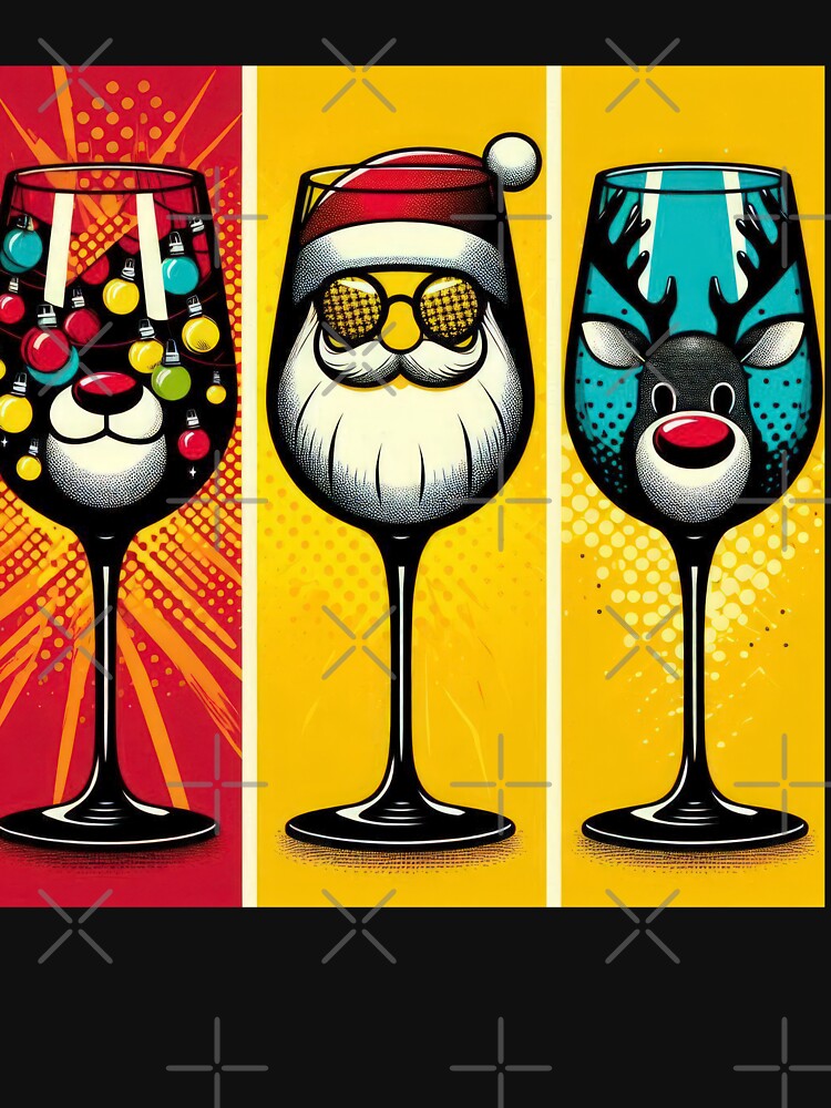 Christmas Vintage pop art Cups,Christmas Cups ,christmas Vintage by Expressions-Sel