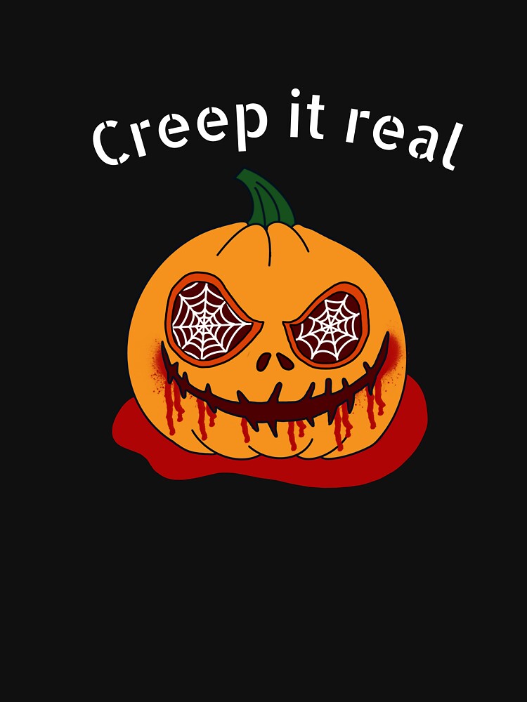 Retro Halloween Creep It Real Graphic by Fashionunic7