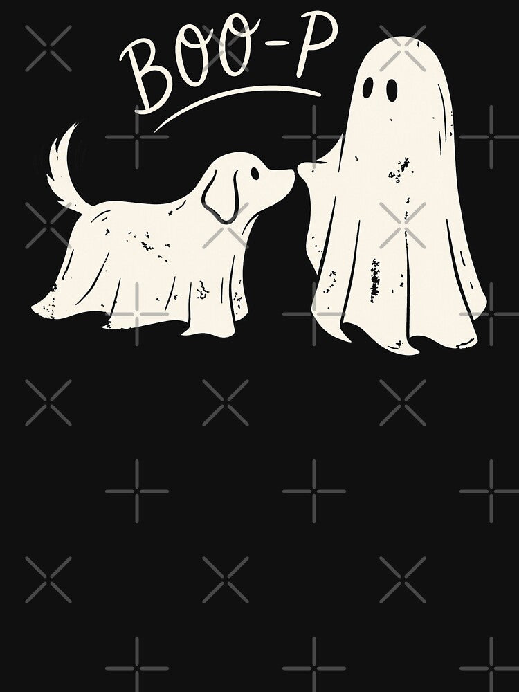 Funny Boo-p Ghost Dog,  Halloween Dog, Spooky Season by KodiakMillyy