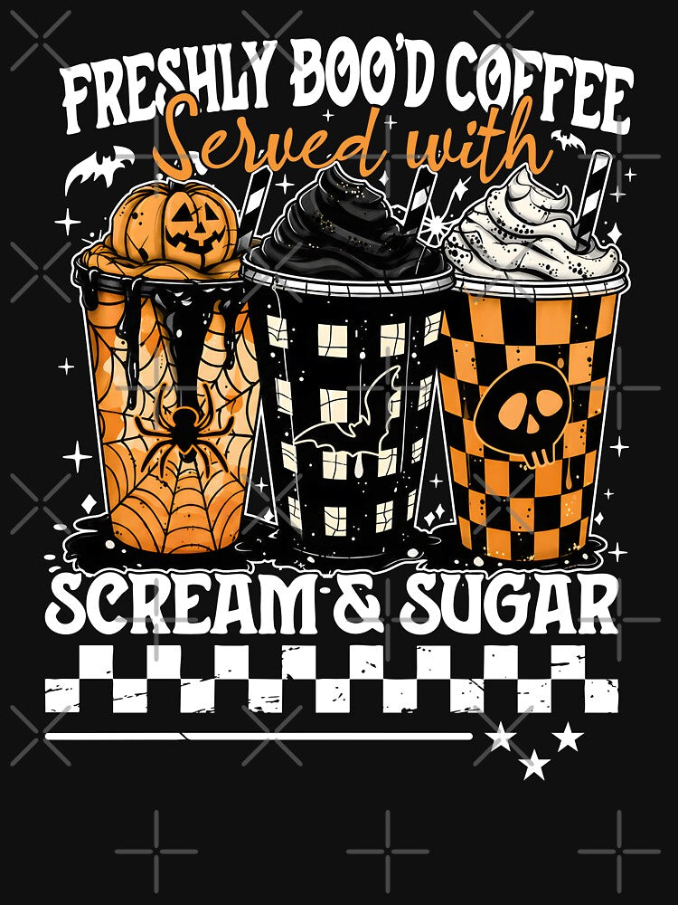 Freshly Boo'd Coffee Served With Scream And Sugar by cabanalunaire