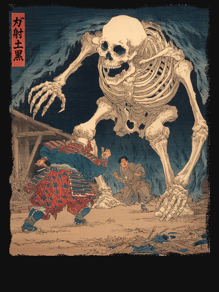 Giant Skeleton Japanese Vintage by KayleiTugg