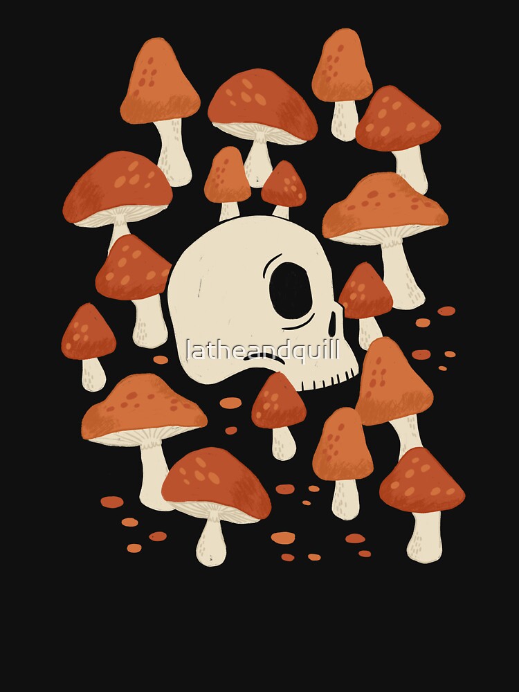 Contemplating Mushrooms by latheandquill