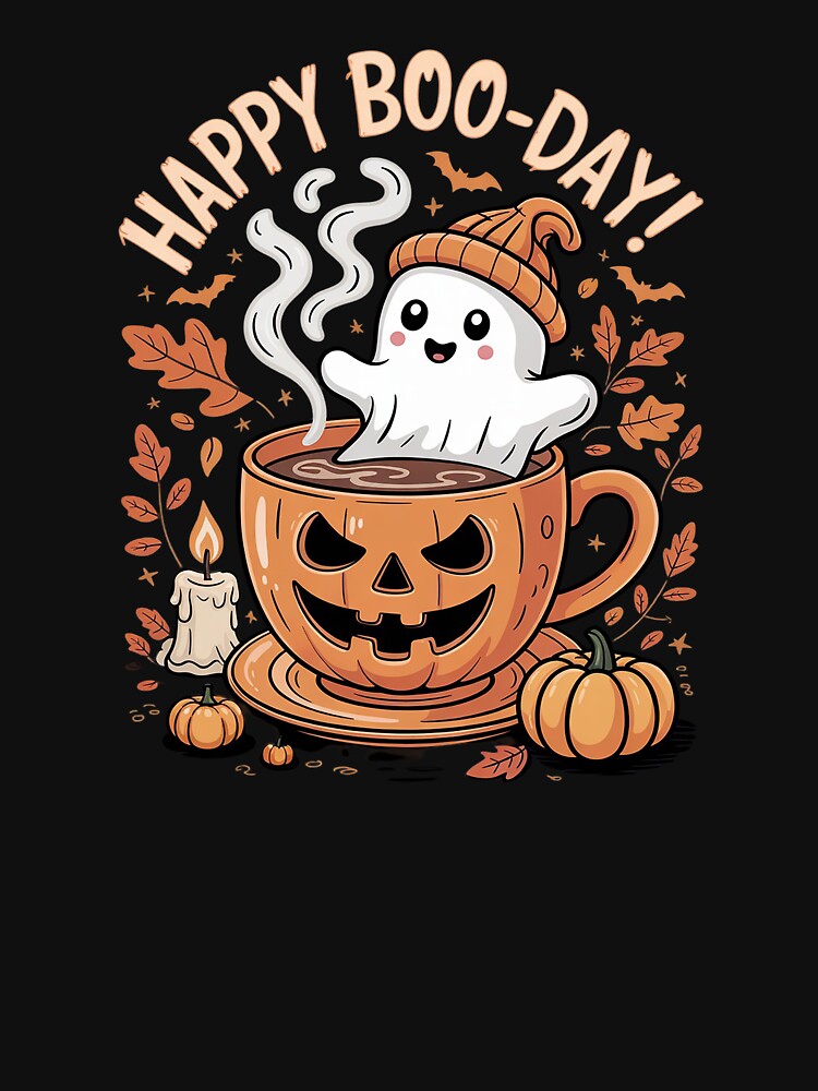 Cute Ghost Reading Book Lovers Halloween Ghost Coffee Women 2 by SyntaxClaw