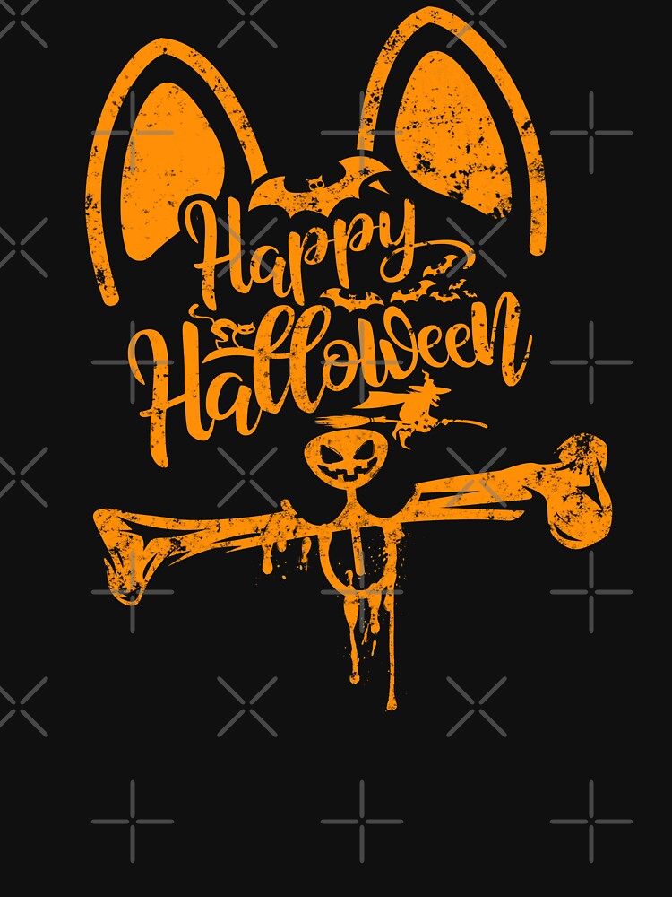 Halloween dog Shirt | Funny dog T-shirt | dog T-Shirt | Halloween Skeleton Shirt | unisex garden t-shirt | dog lover gift by WERICO-T