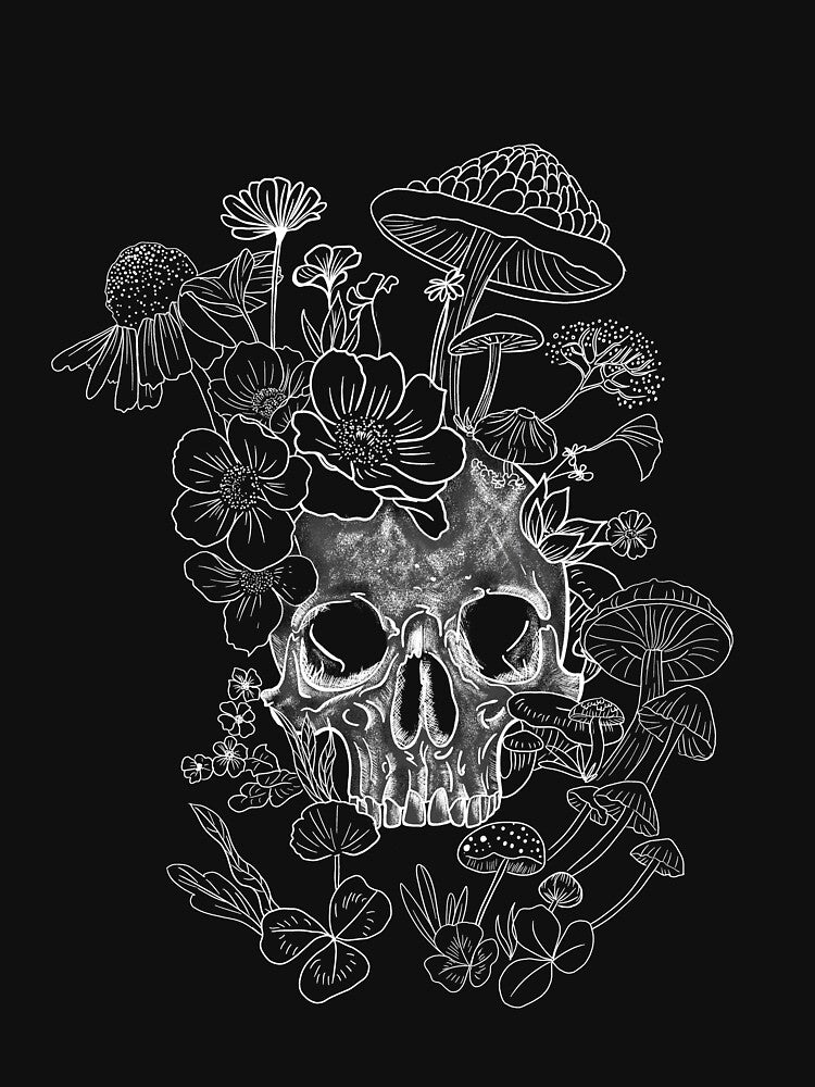 Botanic_skull by POESÍA_METAFORA