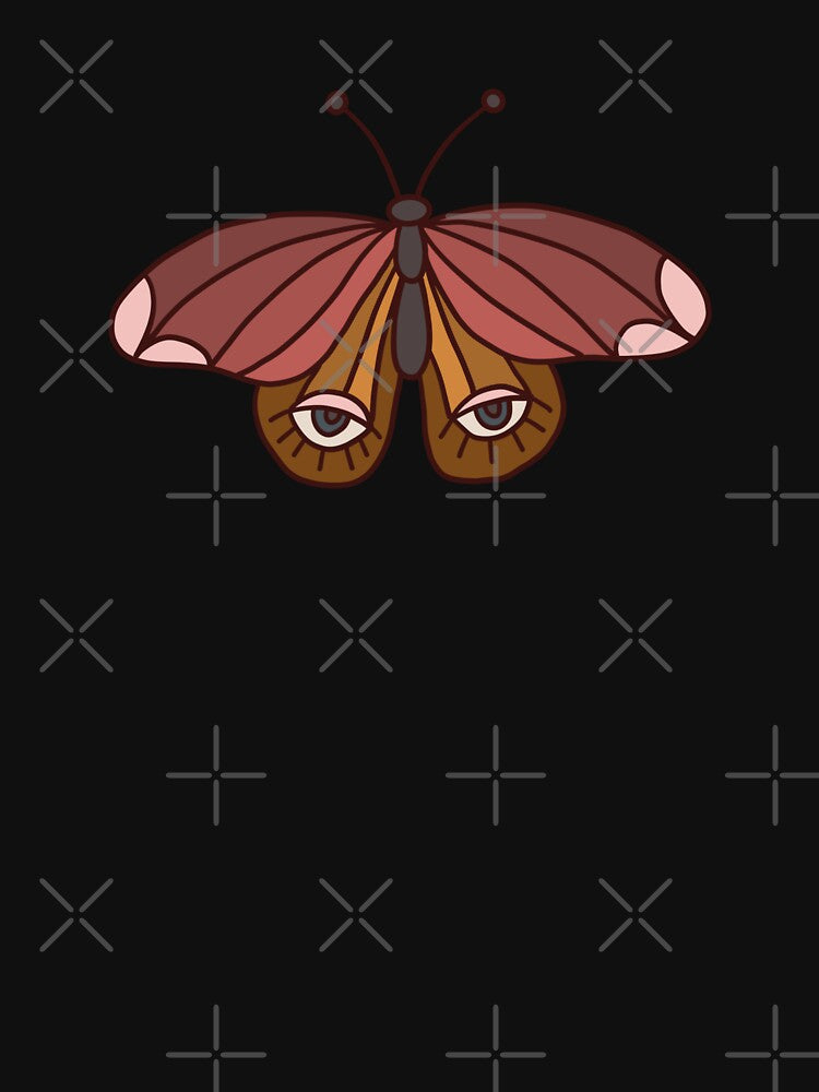 Fall colored goth moth by ArtistryByColls