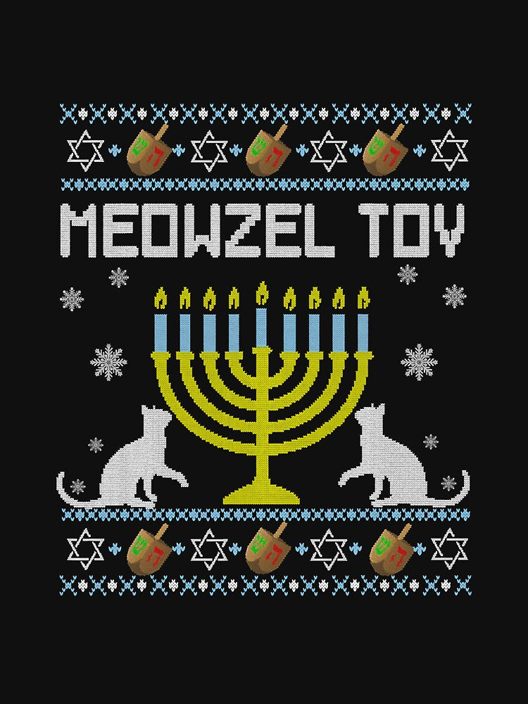 Meowzel Tov Chanukah Jewish Cat Ugly by unassertive19
