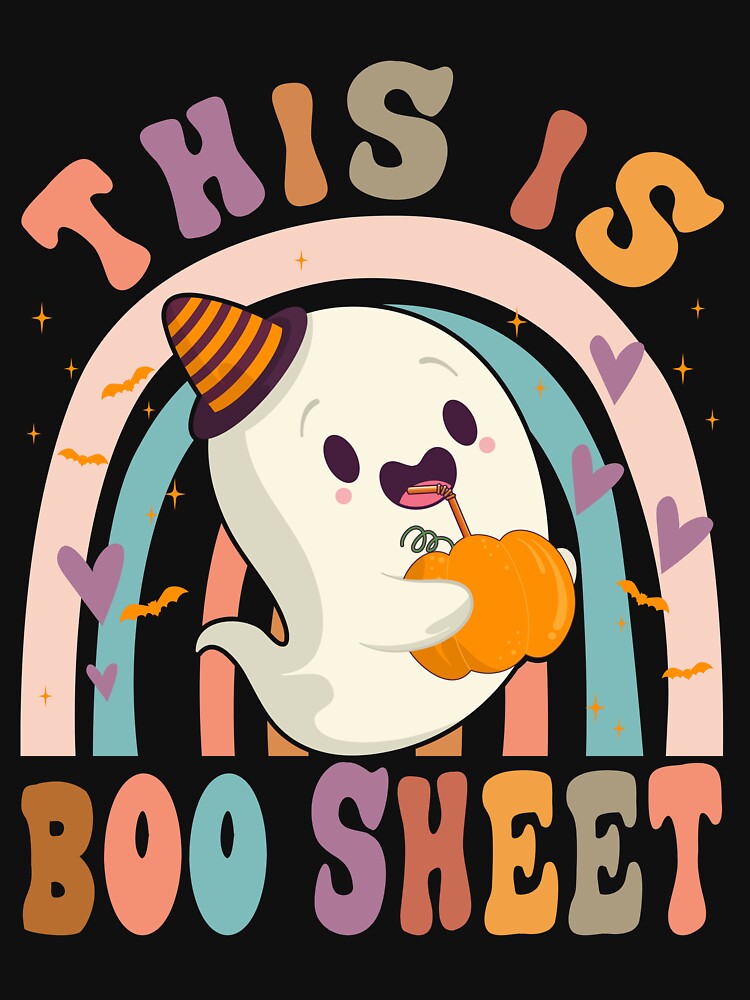 This Is My Boo Sheet Groovy Halloween by NgocCong