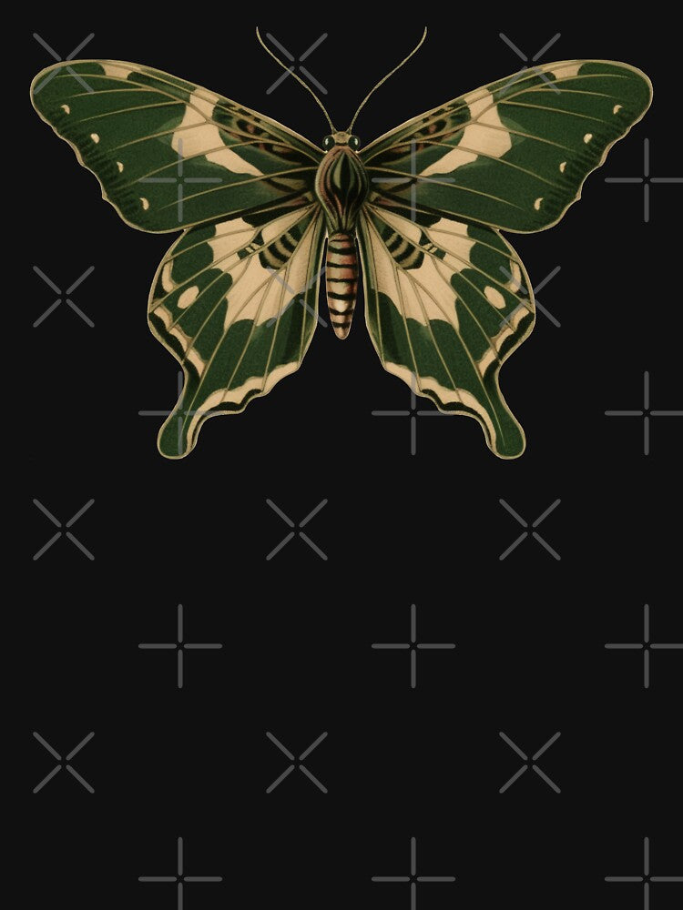 Vintage Dark Academia Butterfly by Enyr