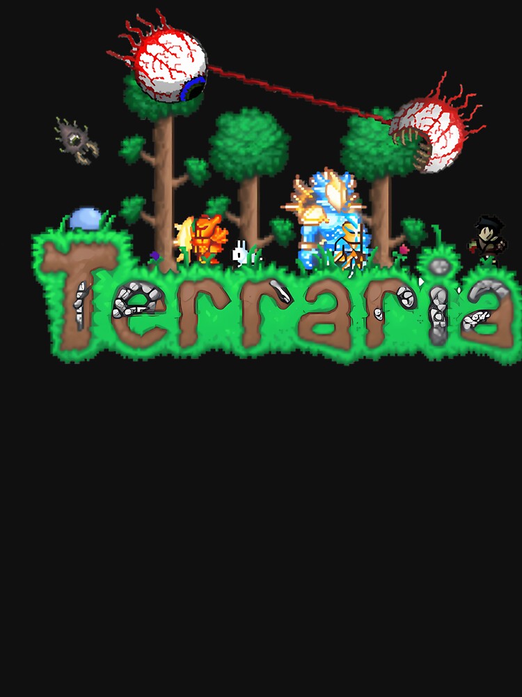 Funny Gift Terraria Game Christmas by lutaopegor