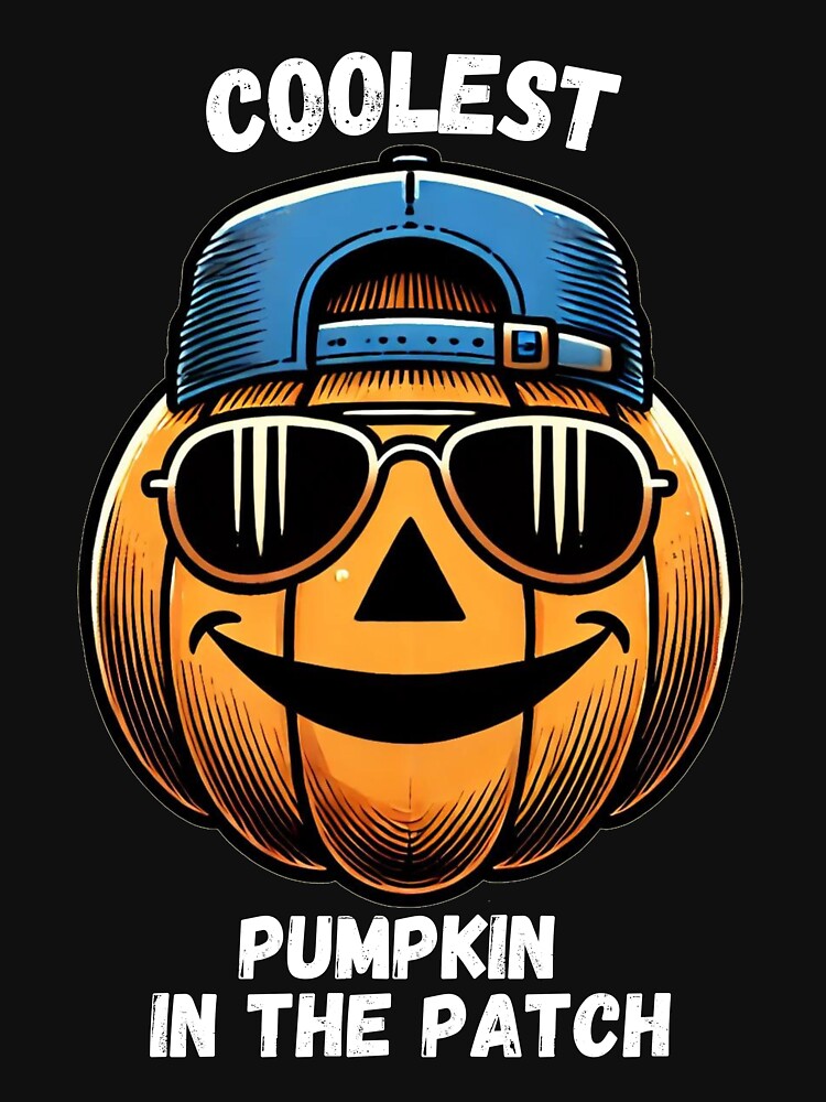 Coolest Pumpkin In The Patch Halloween For Boys by TS-Des