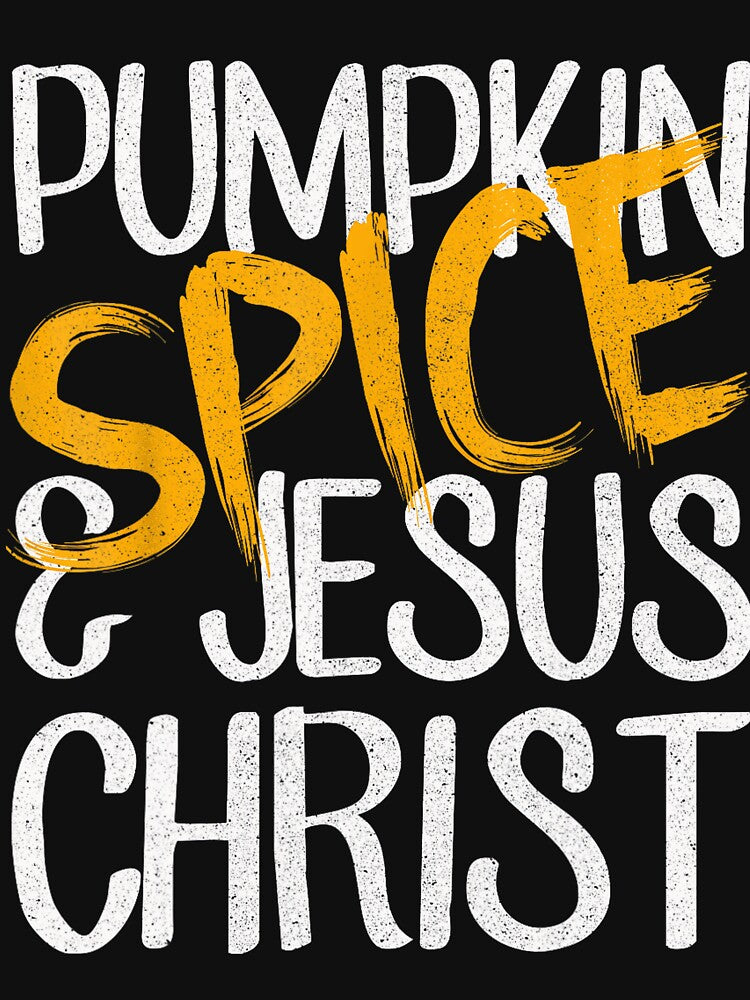 Pumpkin Christmas Vintage Classic Spice Christ Funny Jesus and Retro by JamieFmorriSS