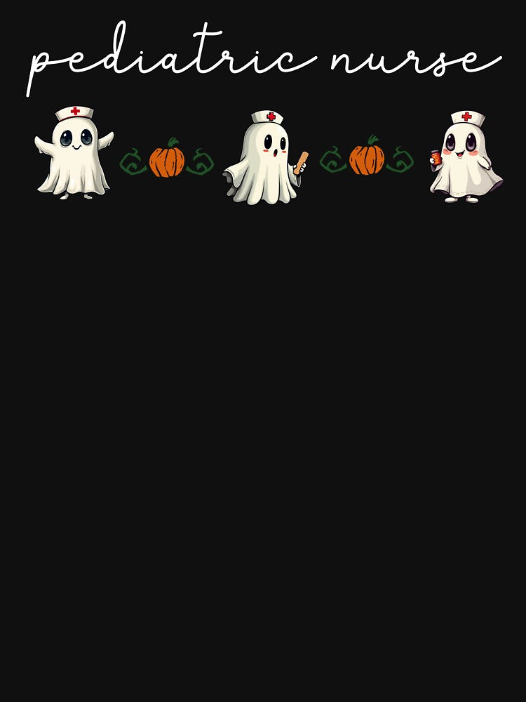 Pediatric Nurse Cute Halloween by NoonMoonApparel
