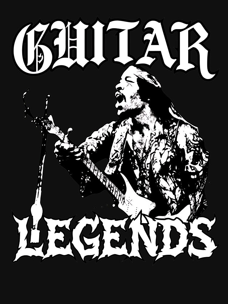 Guitar Legends Distressed Musician by GollnickGordon