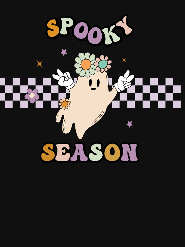 spooky season retro ghost by Suluna