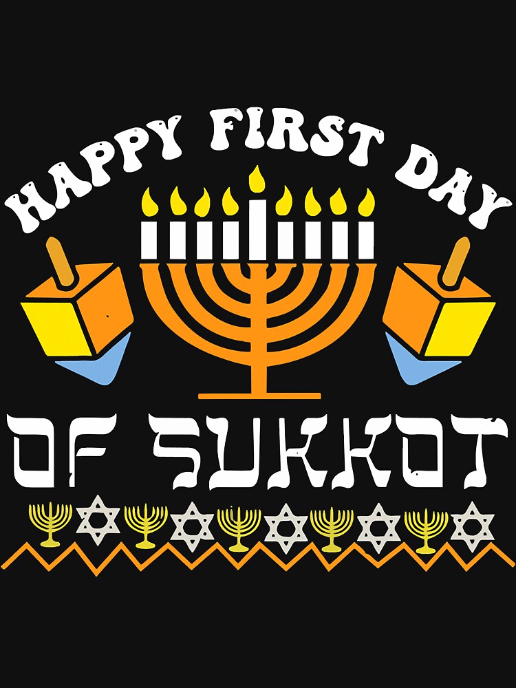 Funny Happy Sukkot Holiday Jewish by SkyCloudBlue