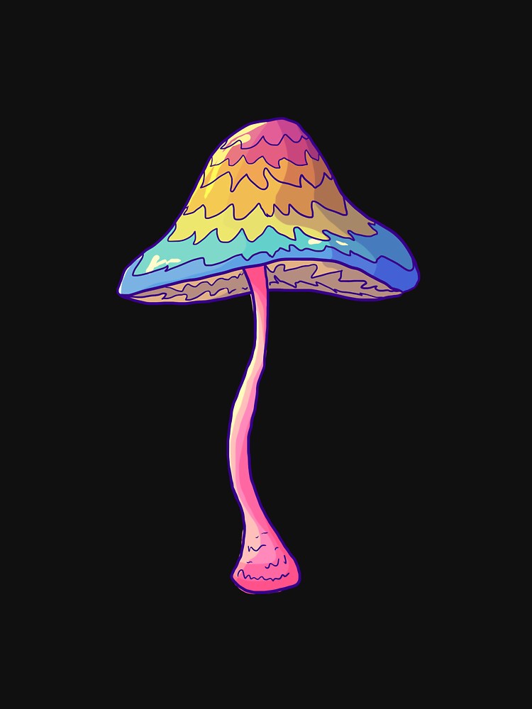 Pansexual Spooky Mushroom by ForTheFrogWar