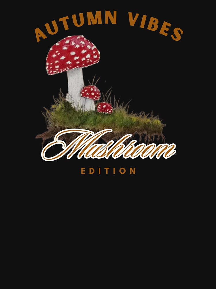 Mushroom autumn vibes by OnaleeNicklinArt
