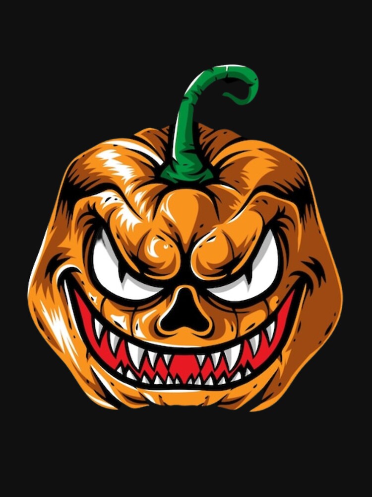 Halloween scary pumpkin head by sweary12
