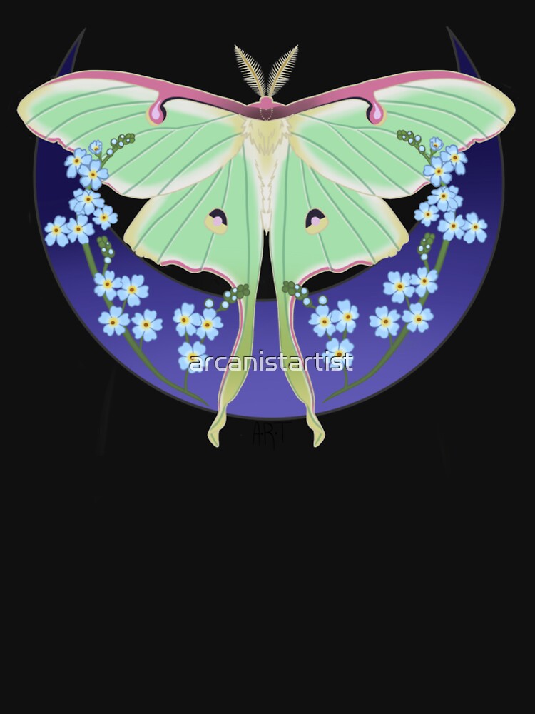 Luna Moth by arcanistartist