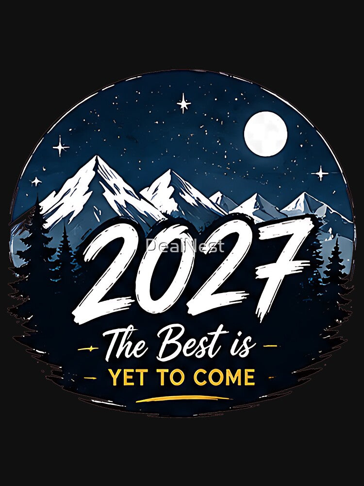 2027 The Best Is Yet to Come T-Shirt by DealNest
