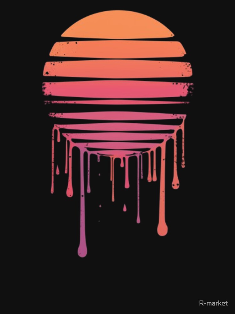 Retro Melting Sun Gradient by R-market