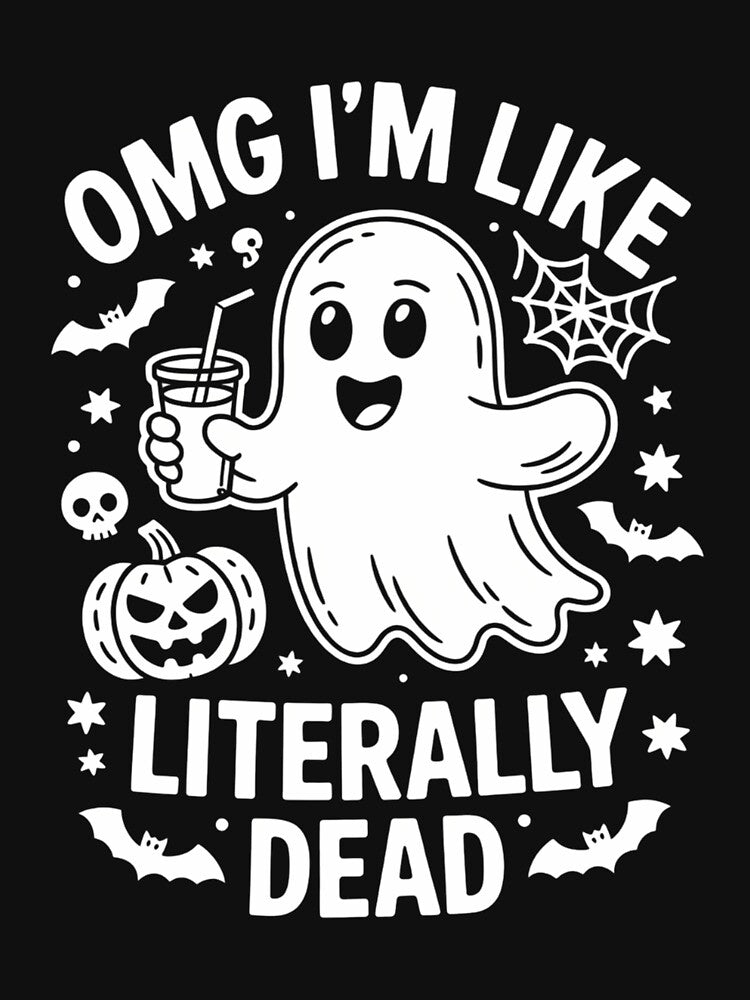 Coffee Lovers Halloween Ghost Coffee by LunaCrazeArt