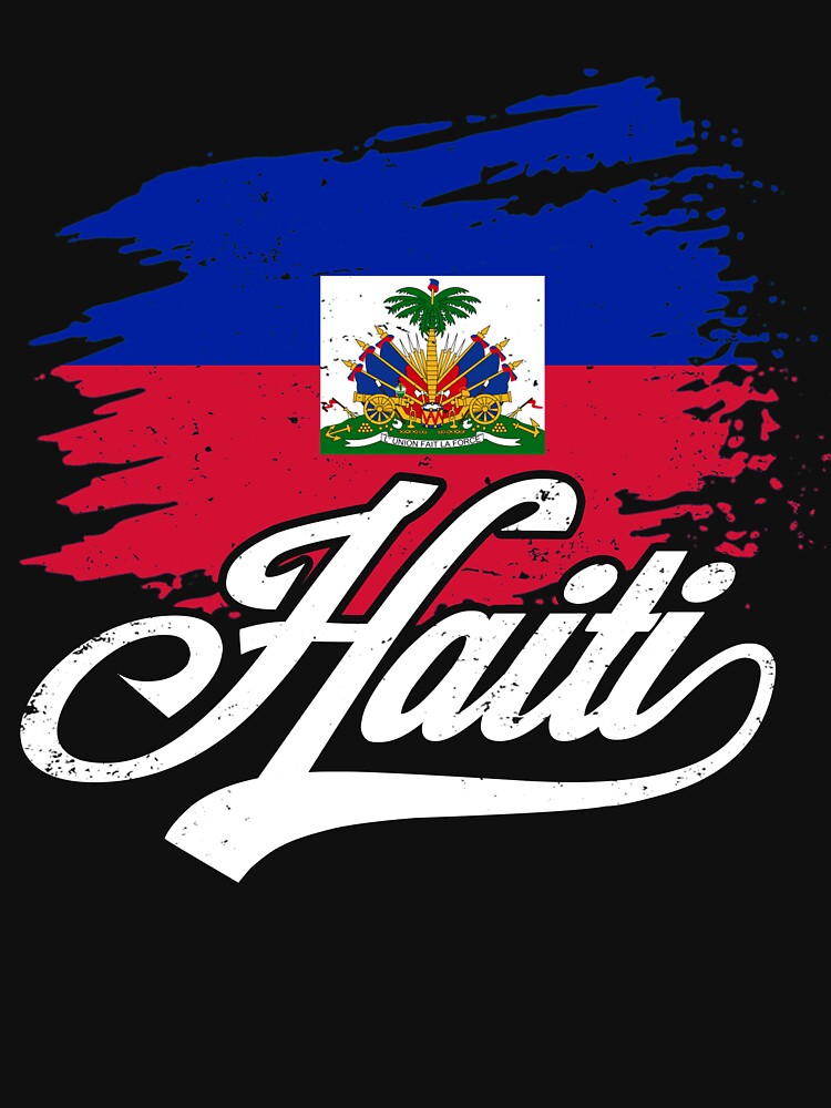 HAITI Flag Vintage Distressed HAITI T-Shirt by BigCityBoy1