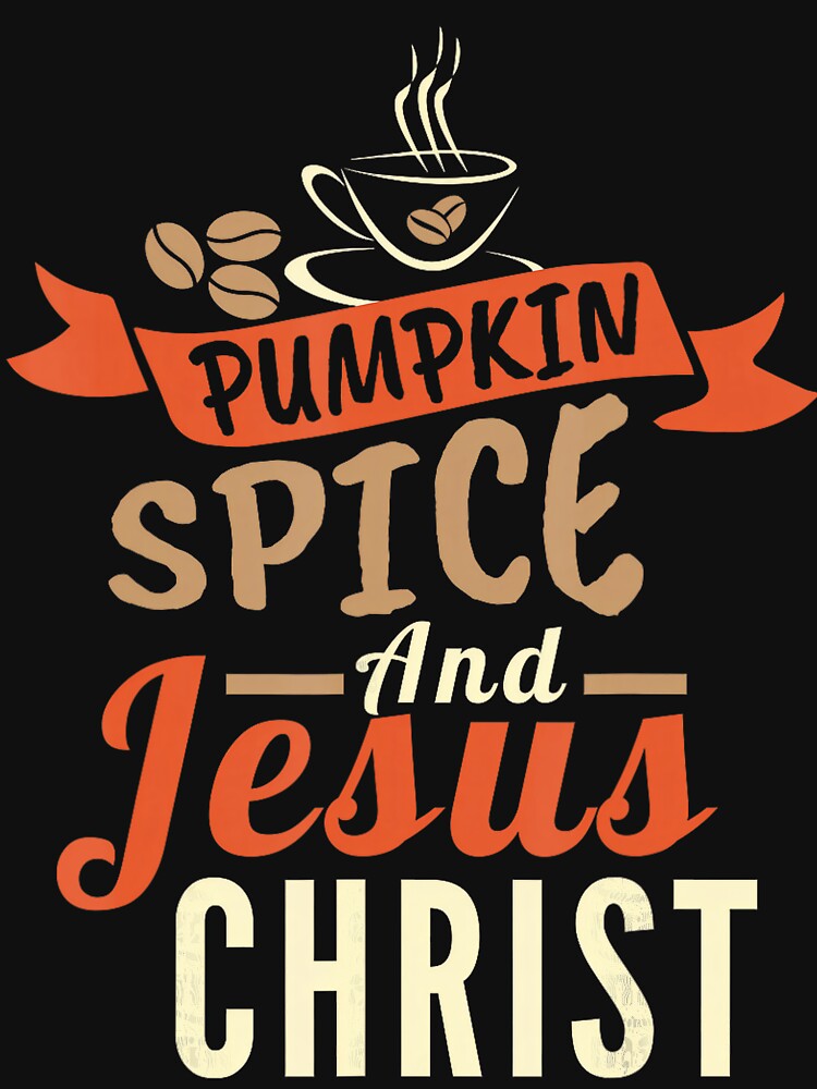 Funny Christmas and Christ Spice Classic Jesus Vintage Retro Pumpkin by JamieFmorriSS