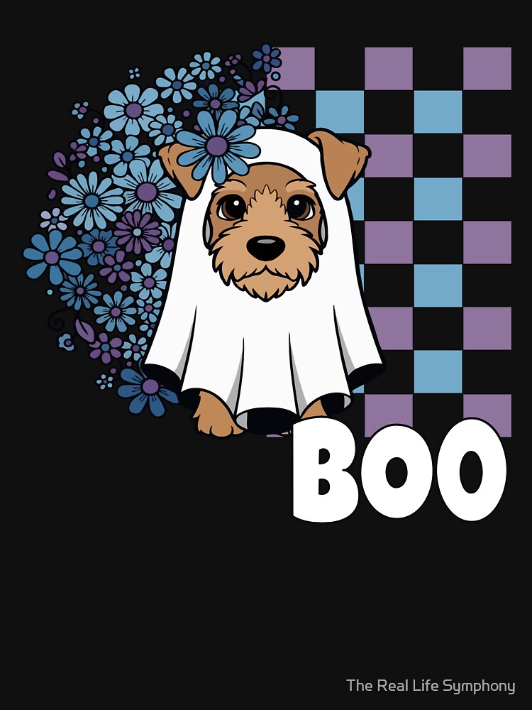 Airedale Terrier Ghost Dog – Cute Halloween Boo by The Real Life Symphony