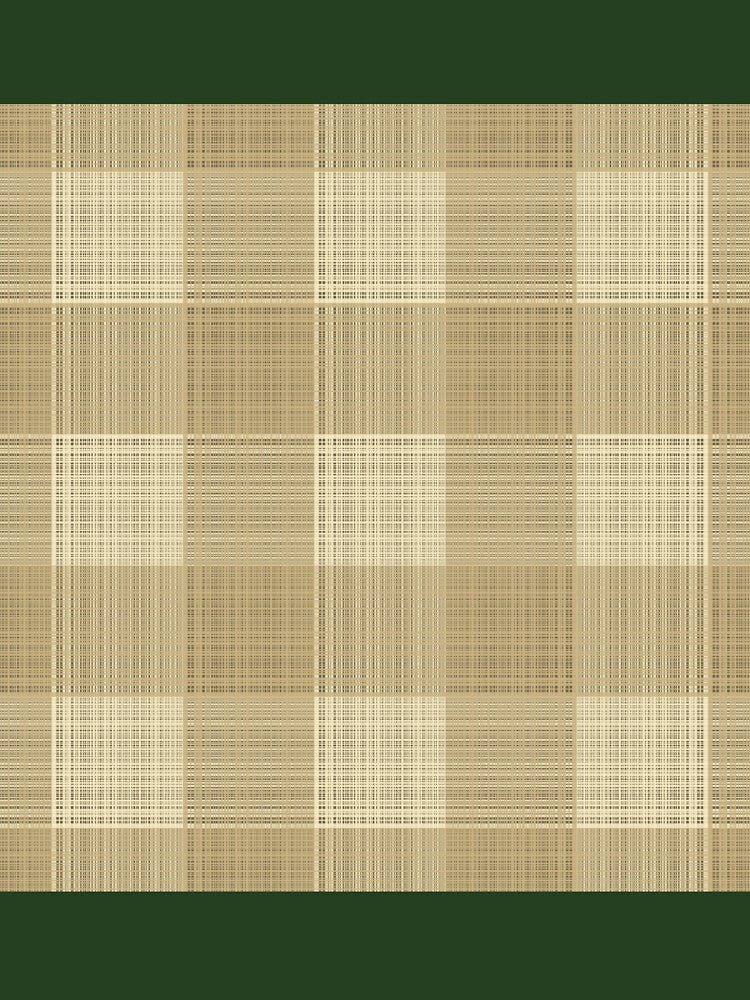 Woven Texture Farmhouse Buffalo Check in Cream + Tan Straw by YesterdayColl