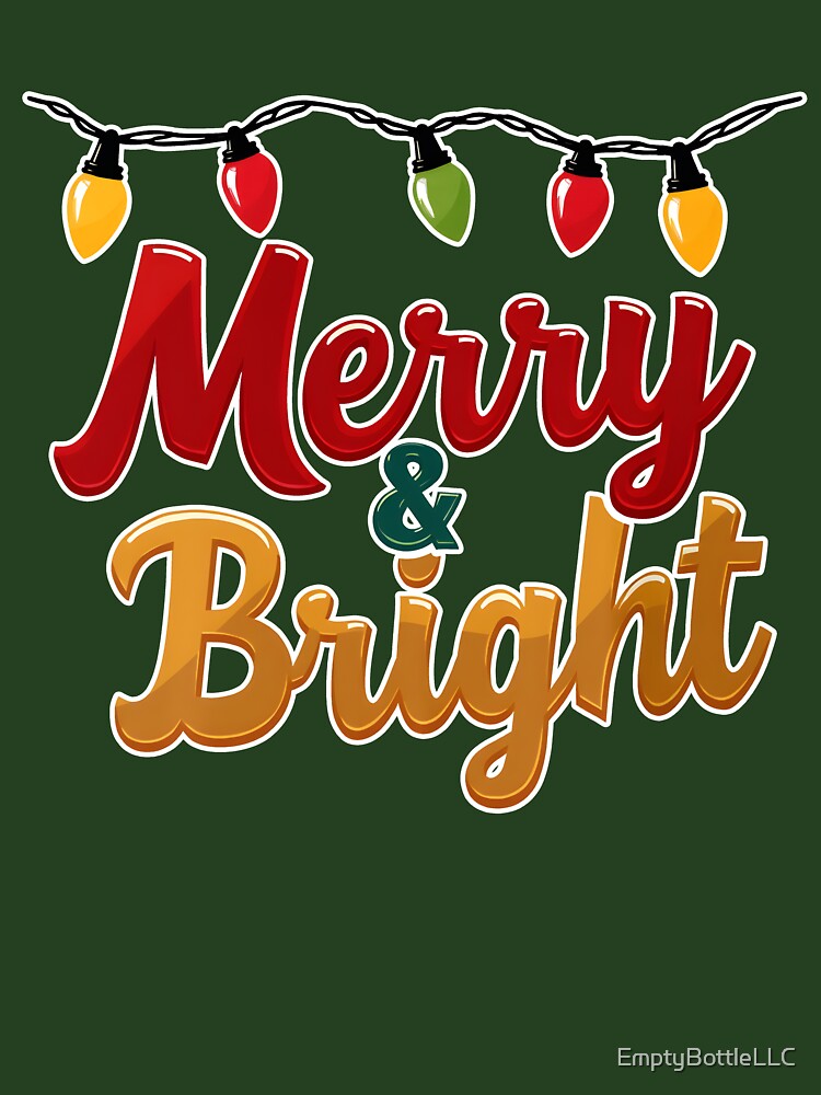 Merry & Bright by TheEmptyBottleStudio