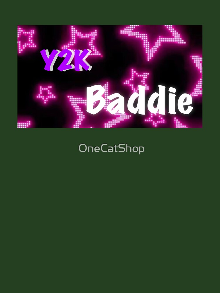 Y2K Baddie Purple Sticker Year 2000 Baddie Purple Sticker by OneCatShop