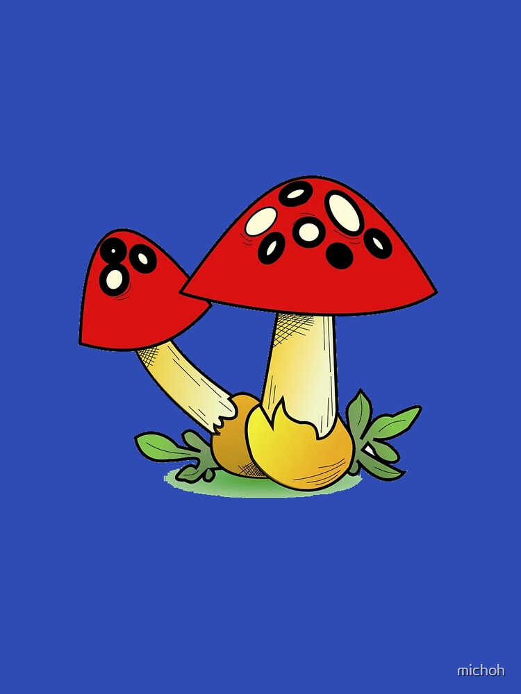 RED MUSHROOM by michoh