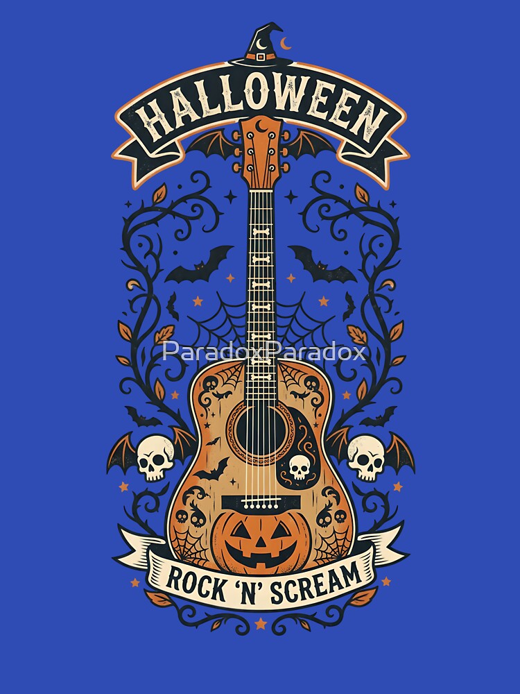 Spooky guitar - Rock 'n' scream - Halloween for music lovers by ParadoxParadox