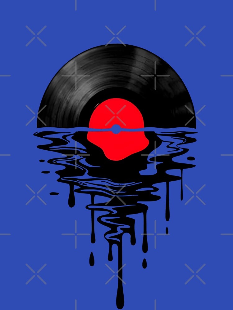 vinyl record sunset by PhiloDoh