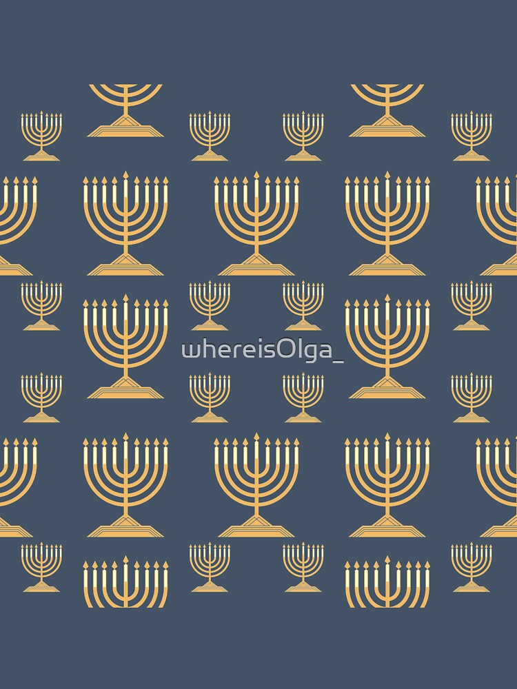 Copy of Happy Hanukkah 2021 (Midnight blue) by whereisOlga_