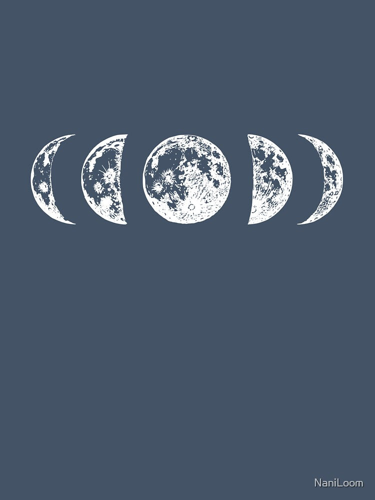 Moon phases by NaniLoom