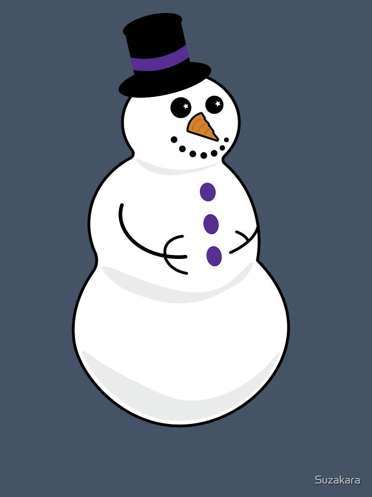 Snowman with Hat by Suzakara Designs